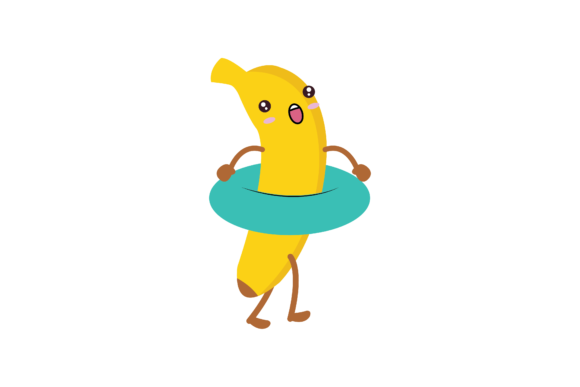 Download Kawaii Banana Fruit Cute Illustration - Cute illustration Collection
