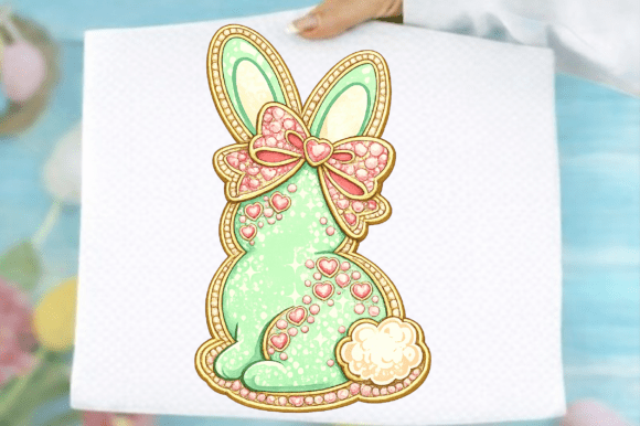 Download Coquette Easter Bunny Glitter Png - Coquette Collection