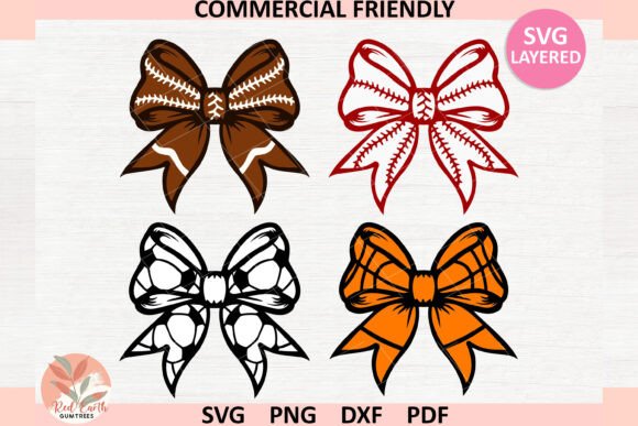 Download Retro Sport Ball Coquette Bow Svg Bundle - Coquette Collection