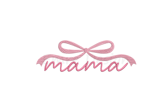 Download Coquette Bow Mama Embroidery Design - Coquette Collection