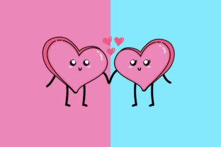Download Couple Love Kawaii Cute Illustration - Cute illustration Collection