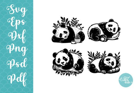 Download Panda Bear Svg Bundle, Panda Bundle - Panda bundle Collection
