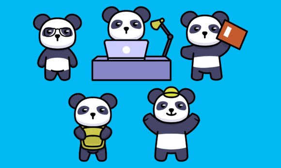 Download Cute Panda Bundle Collection - Panda bundle Collection